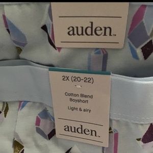 Auden Boyshort Underwear 2X (3Pair)